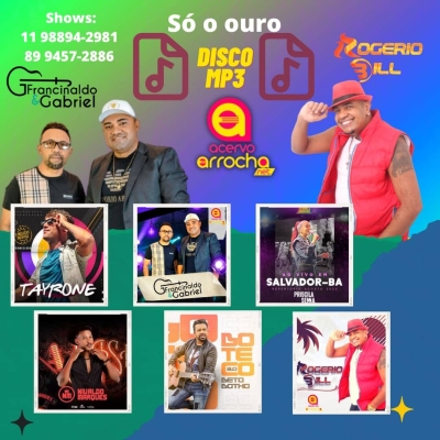 DISCO DE MP3 - Só O Ouro 2023